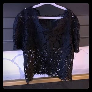 Lace detailed Chicwish top, size small